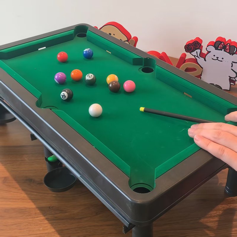 【接亲互动游戏】迷你台球桌堵门游戏结婚道具全套益智办公休闲桌