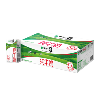 蒙牛纯牛奶营养早餐奶