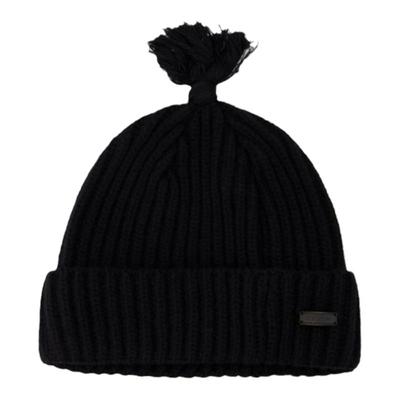 Ader Error Beannie 羊毛混纺胶带徽标无檐帽