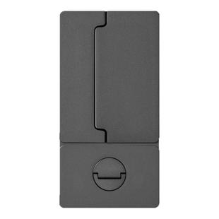 固特意式极简磁吸静音卧室平面隐形双面门锁室内木门家用房门把手