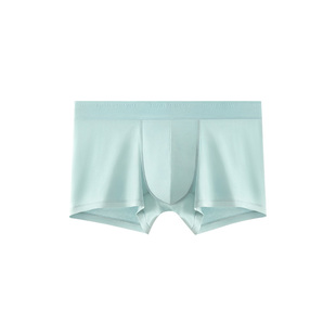 男士内裤夏季2026新款液氨棉7A抗菌纯棉裆透气平角四角男款短裤