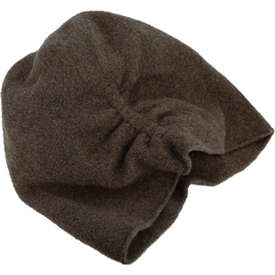 Lion～闲逛 自留美丽诺羊毛针织堆堆帽冷帽套头帽松弛感男女秋冬