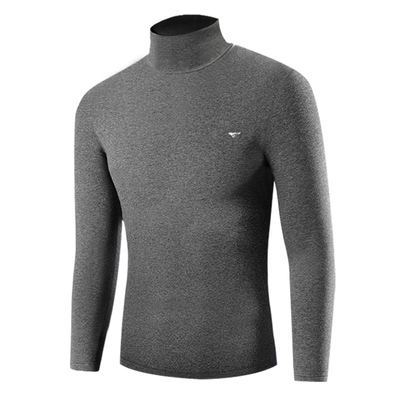 2件装七匹狼高领秋衣纯棉上衣