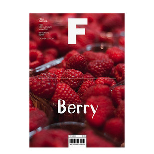 【预售】Magazine F 2020年01期 No.10 BERRY-浆果 英文原版美食杂志期刊