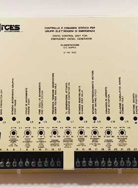 SICES AUTOMAZIONE STABO FDP-S STATIC CONTROL FOR EMERGENCY D