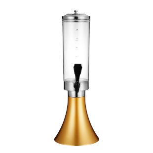 3升酒炮酒吧专用发光制冷酒塔创意扎啤酒桶商用ktv夜市饮料带刻度