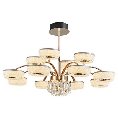 轻奢客厅吊灯水晶灯法式高端灯具