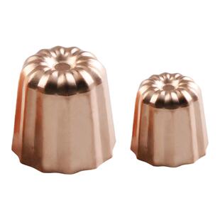 可露丽模具Canneles可丽露铜模具蛋糕小模具卡娜蕾可丽露铜模不沾