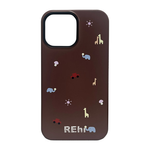 REHi「出奇森林」苹果菲林壳动物图案手机壳适用于iPhone15promax