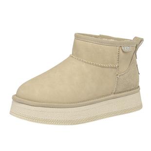 戈美其加绒加厚雪地靴女厚底2024新款冬季靴子短靴防滑保暖棉鞋女