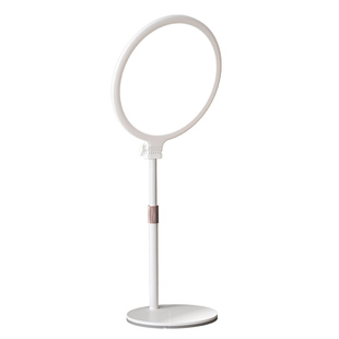 小天直播补光灯主播专用美颜灯打光灯专业直播间柔光灯可调节色温直播专用面光灯桌面落地带支架室内月光灯