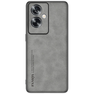 适用OPPO A2/A2m/A2x羊巴皮保护壳PJB110抗摔防爆PJU110手机PJS110轻薄磨砂抗滑男女款商务简约复古软套
