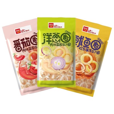 乐恰恰洋葱番茄鱿鱼休闲网红零食