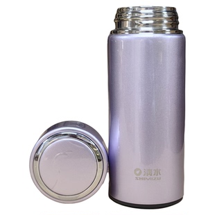 清水 304不锈钢办公商务保温杯随手大容量水杯车载杯便携杯子6671