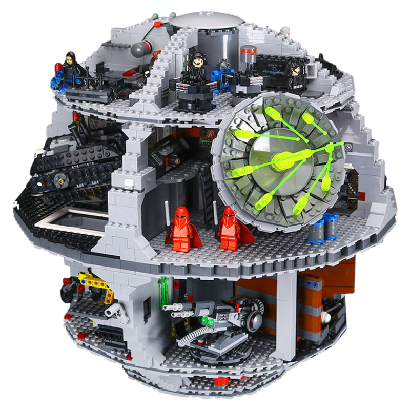 拼图拼搭75159星球大战死星升级版成人拼装中国积木男孩玩具05063