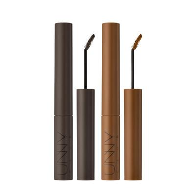 unny染眉膏不易结块脱色棕色