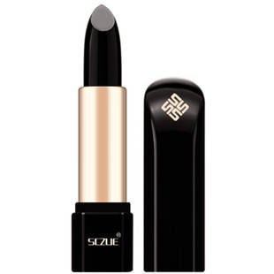 色彩主义SCZUE黑玫瑰水润唇膏 持久显色中国红 活力橙 黑口红