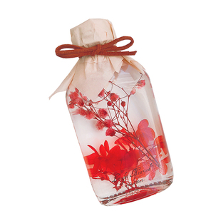 浮游花玻璃瓶永生花干花香水花瓶矿物油DIY香薰瓶漂浮瓶许愿瓶