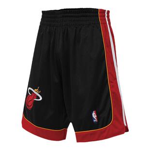 MN热火队05-06赛季客场球裤复古缎面正品运动短裤男AU球员版NBA
