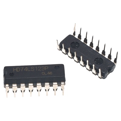 直插HD74LS123P多谐振荡器
