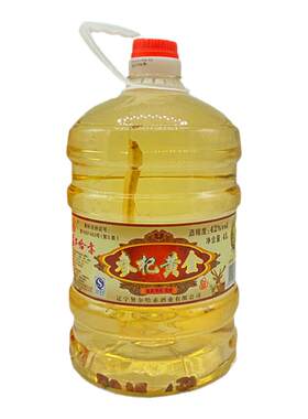 大桶白酒努尔哈赤4升42度小米酒