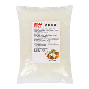 糖蜜大颗粒海南椰果 即食水果捞奶茶甜品店专用原料果粒果肉果冻