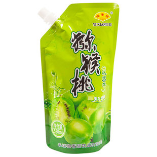 怡香碧猕猴桃果汁饮料520ml*4袋软枣子圆枣子奇异莓浓浆饮品整箱