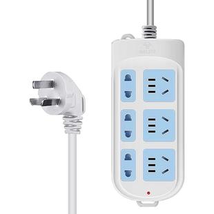 公牛插座带线拖接线板家用宿舍电源插板多用孔位排插电插排3/5米