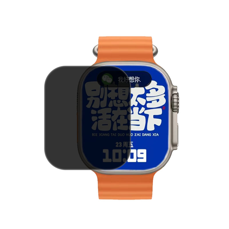 适用诺巴曼手表防窥膜防刮放摔爆