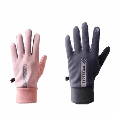 冬季手套防风防水可触屏情侣男女士冬天骑行滑雪运动加绒防寒保暖