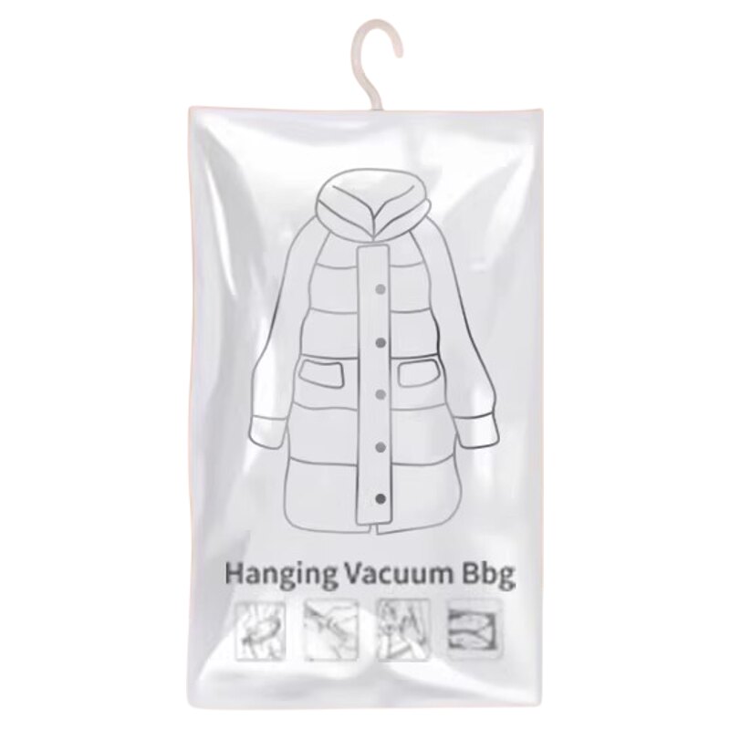 羽绒服真空压缩袋被子被芯收纳袋挂式抽空气家用装衣服衣物整理袋