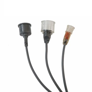 森森鱼缸水族箱配件 胶皮灯座 T5/T8灯管灯罩 防水灯脚接头/灯头