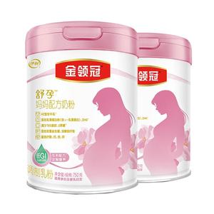 单桶107！伊利金领冠舒孕750g*2罐