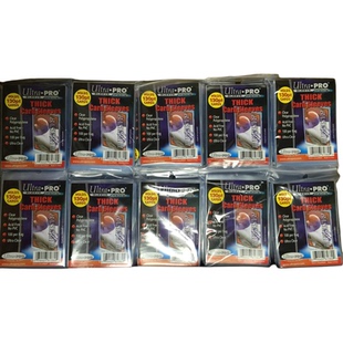 美国ultra pro 球星卡 卡膜 130PT -260PT 实物卡膜 厚卡71*94mm