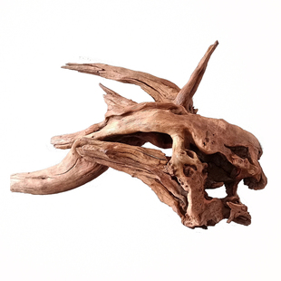 淡水笔记50CM以内沉木鱼缸造景天然拱桥树桩乌龟晒台紫柚木免煮