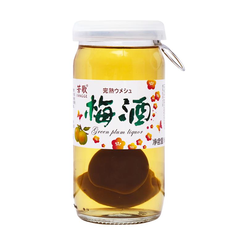 芳歌日式梅子瓶装果肉利口酒