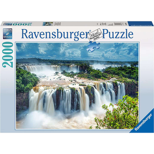 睿思Ravensburger伊瓜苏瀑布长城2000片德国进口拼图成人风景玩具