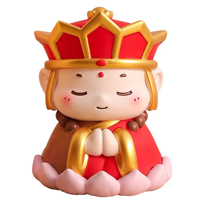 九华山地藏菩萨唐僧斗战胜佛悟空猪八戒创意树脂工艺品摆件礼物