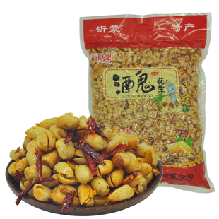 酥香园香酥花生仁五斤散装大包装麻辣花生米酥脆油炸花生特价包邮