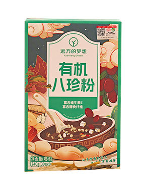 无麸质想真有机八珍粉早餐代餐