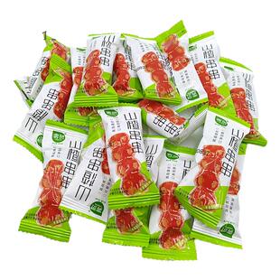 雾灵蜜桃山楂丁益生元果脯山楂串无添加防腐剂酸甜酵素手撕果丹皮