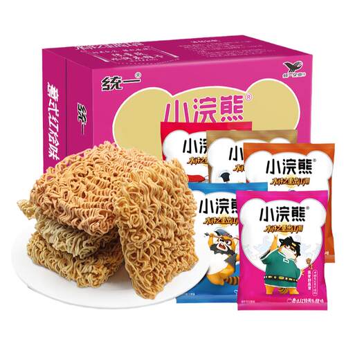 小浣熊干脆面干吃面统一方便面整箱装儿童解馋小零食小吃休闲食品