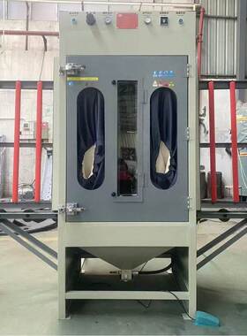 半自动喷砂机 厂家直供 立式环保自动喷砂机  LED卫浴镜 玻璃打砂