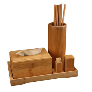 纸巾盒牙签筒二合一筷子筒托盘饭店多功能抽纸盒定制logo商用餐饮