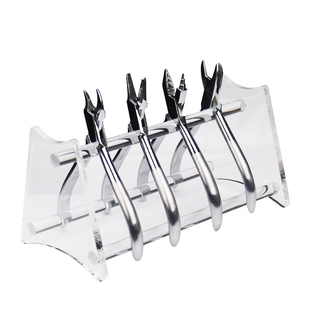 牙科技工钳架正畸钳架 亚克力透明技工钳放置架子正畸钳收纳架子