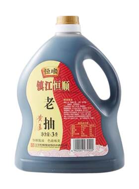 卤味恒顺黄豆酱油3L大桶