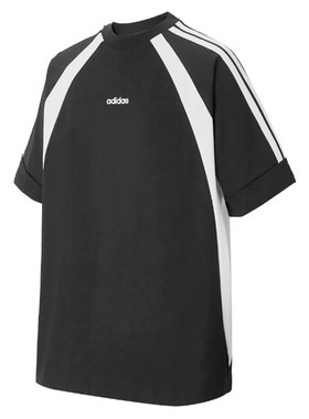 adidas阿迪达斯运动套装短裤上衣休闲短袖t恤夏季跑步健身两件套