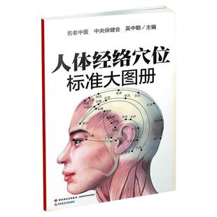 正版 人体经络穴位标准大图册 超清晰 人体经络穴位图解书人体穴位图解大全 中医按摩经络穴位书籍 经络穴位按摩大全养生书正版
