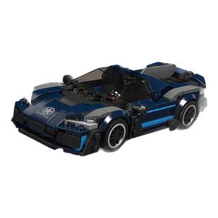 宇星模王旗舰店八格车系列迷你名车静态带展示盒积木拼装玩具