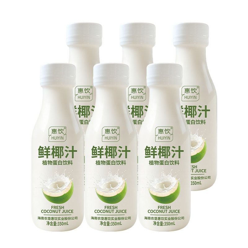农垦惠饮鲜椰汁350ml*6瓶